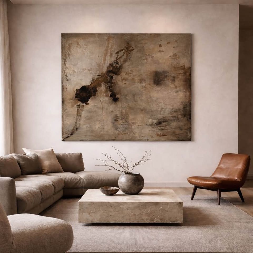 Wabi-Sabi Abstract — 72×72