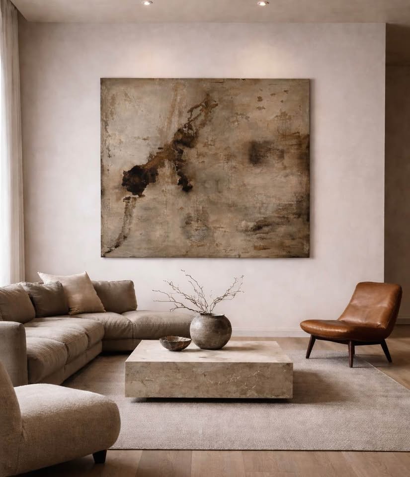 Wabi-Sabi Abstract — 72×72