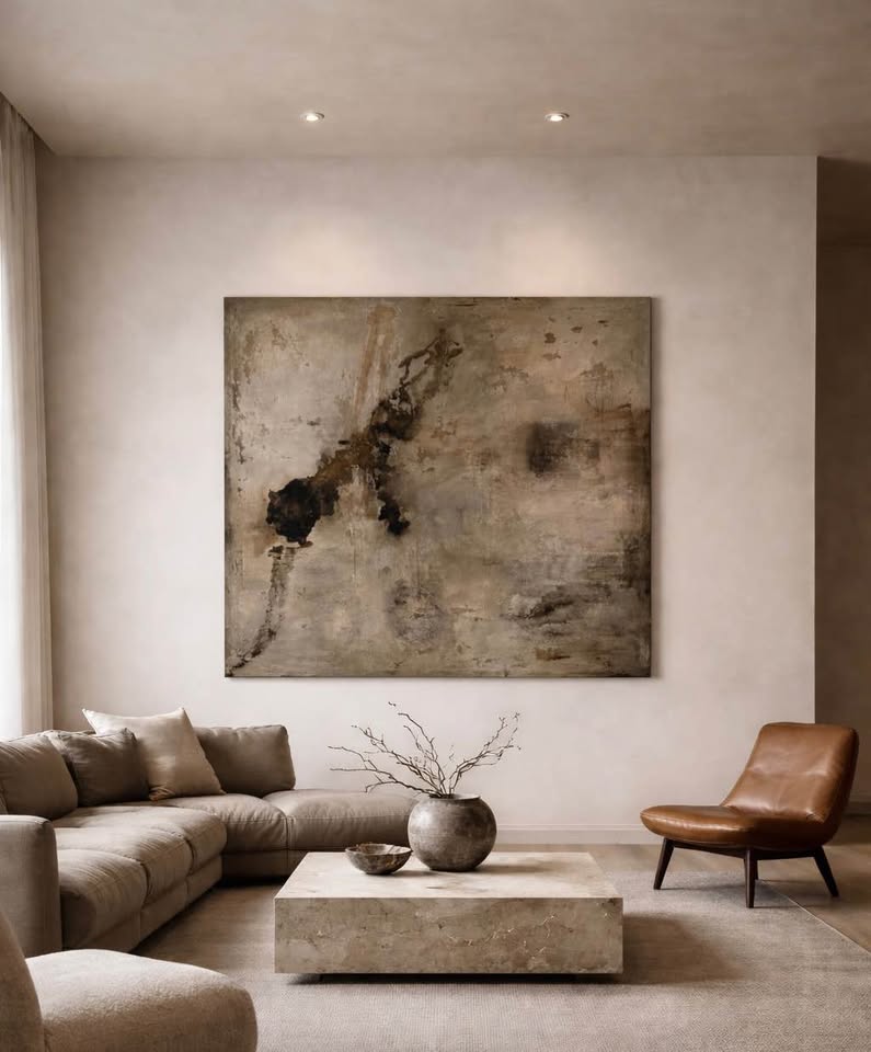 Wabi-Sabi Abstract — 72×72