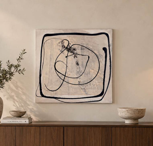 Minimalist Black Line Abstract