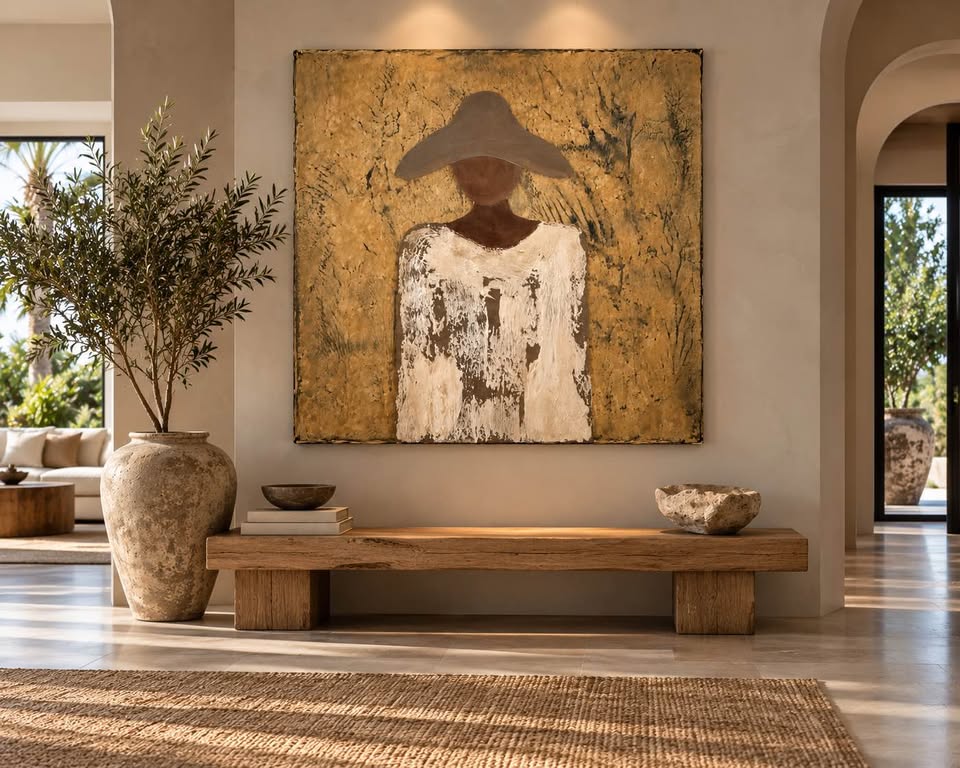 Ochre Reverie — 48×48