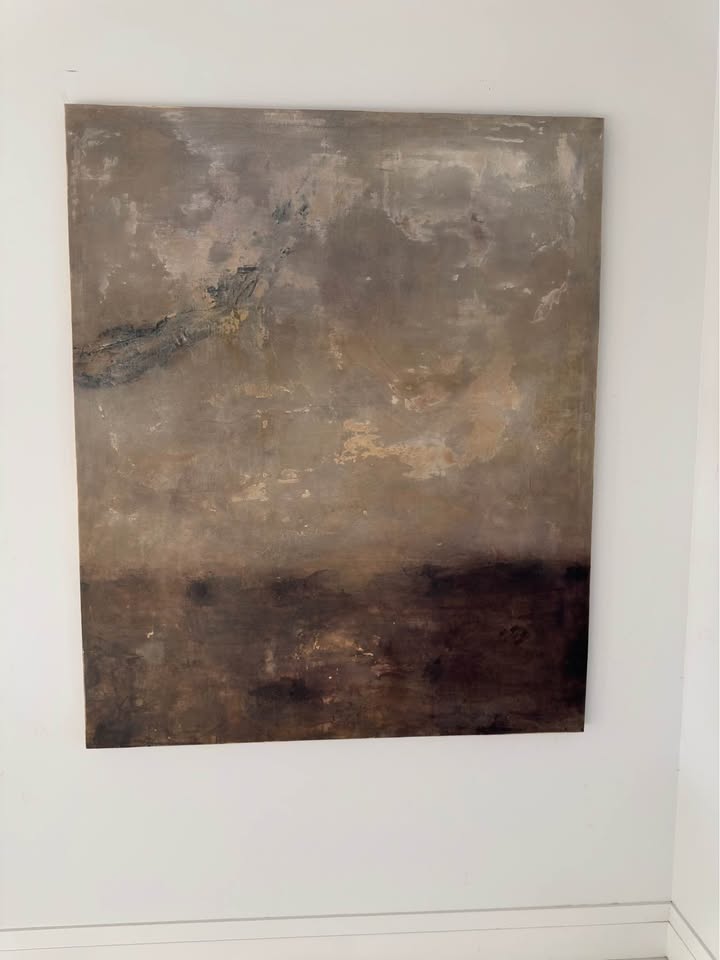 Neutral Earth Tones Abstract