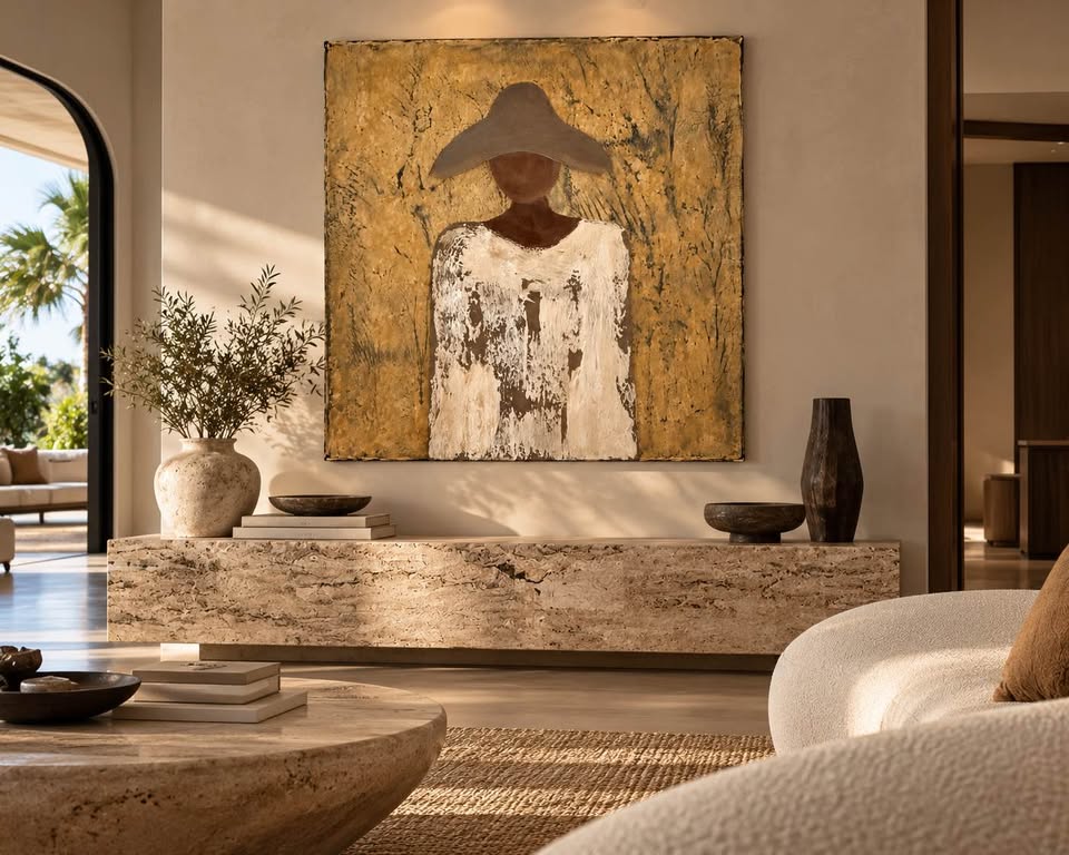 Ochre Reverie — 48×48